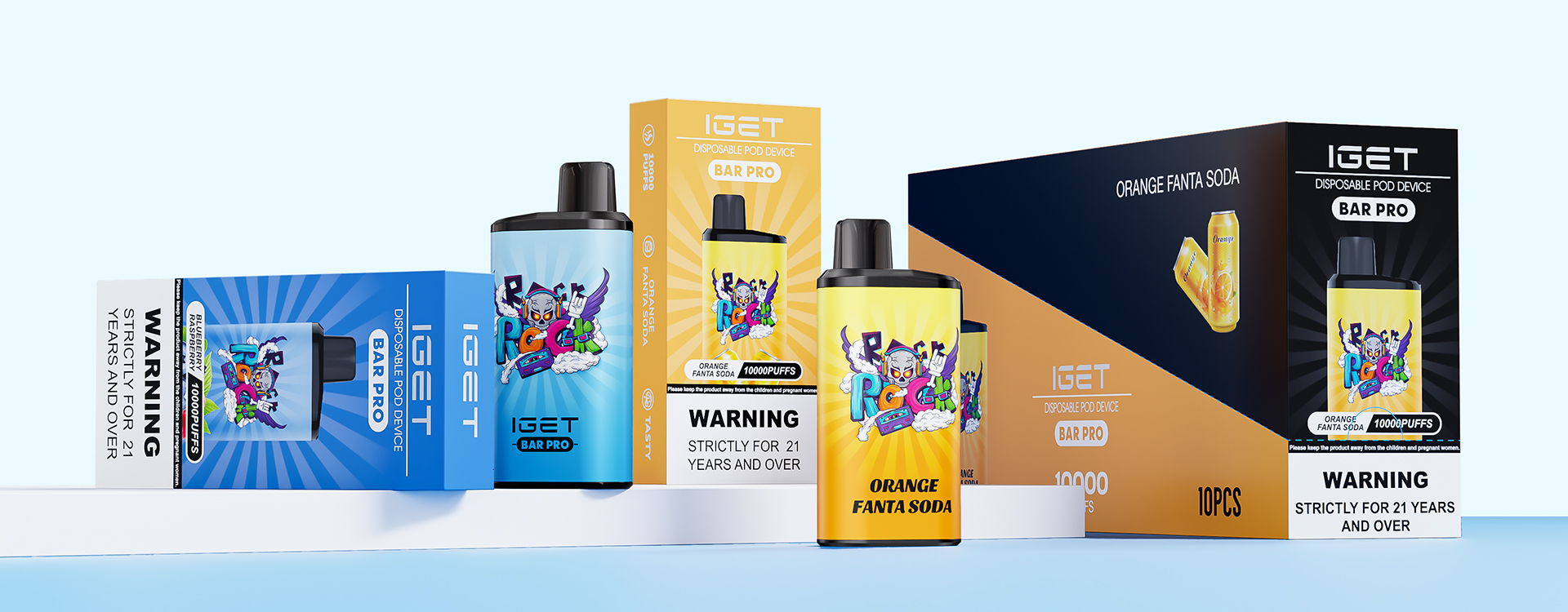 IGET Bar PRO 10000 Puffs Disposable Vape | 2000mAh Battery(Warehouse A3!) 3 IGET Bar PRO 10000 Puffs Disposable Vape | 2000mAh Battery(Warehouse A3!) - Image 3