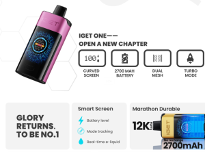 IGET ONE 12000 Puffs Disposable Vape | 2700mAh (Warehouse A3!) 28 IGET ONE 12000 Puffs Disposable Vape