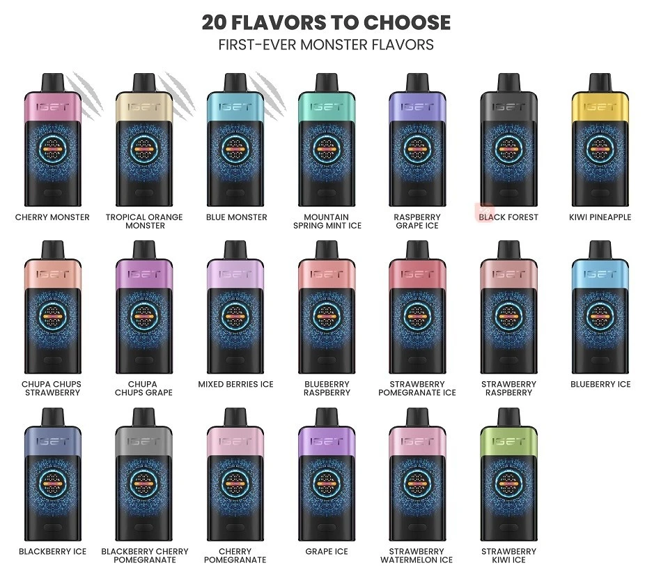 IGET ONE 12000 Puffs Disposable Vape | 2700mAh (Warehouse A3!) 2 IGET ONE 12000 Puffs Disposable Vape Flavor Menu