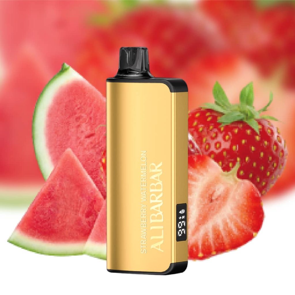 ALIBARBAR INGOT 9000 Puffs -Strawberry Watermelon| Ship from Australia（Warehouse A3！）