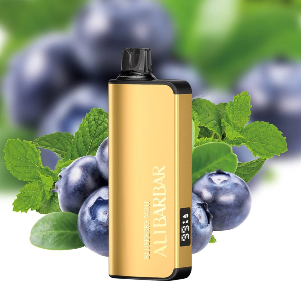 ALIBARBAR INGOT 9000 Puffs-Blueberry Mint | Ship from Australia（Warehouse A3！）