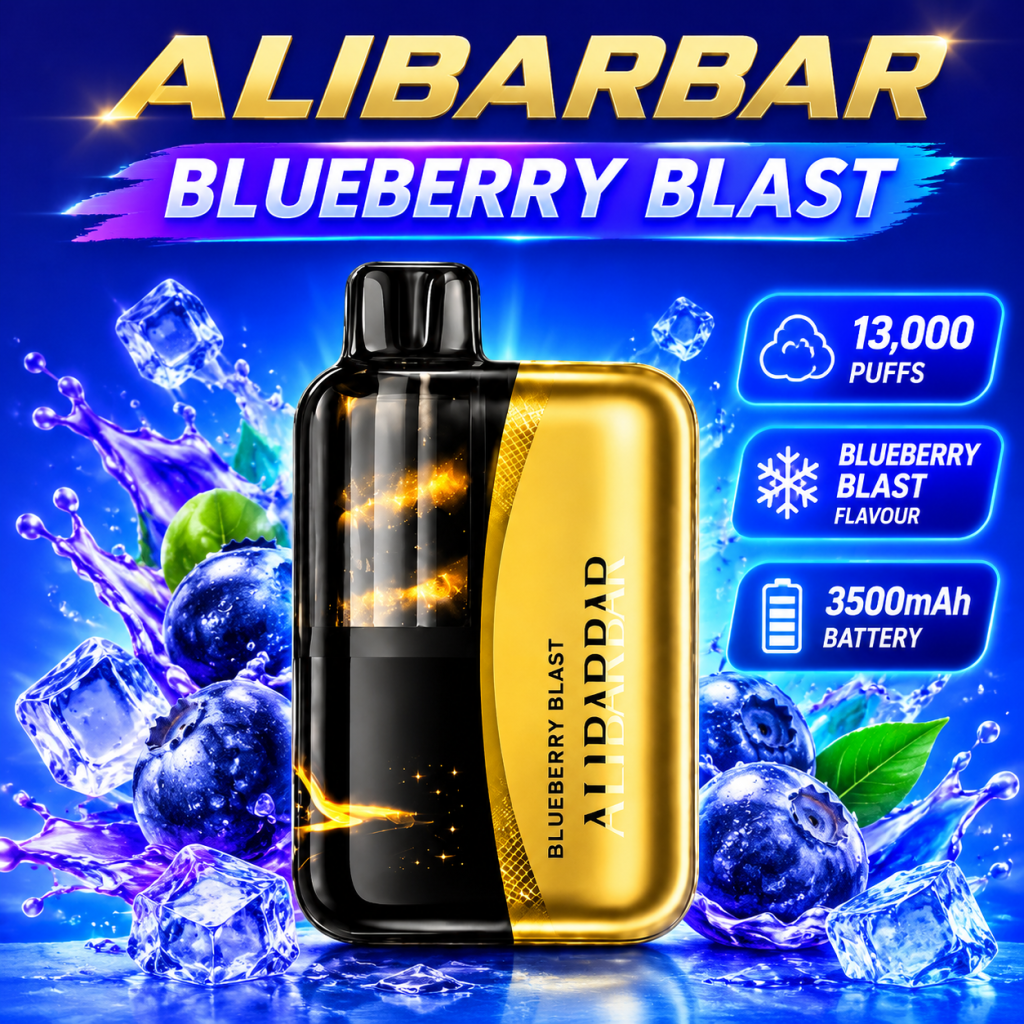 ALIBARBAR SWIRL 13000  Puffs-Blueberry blast（Warehouse A3！）