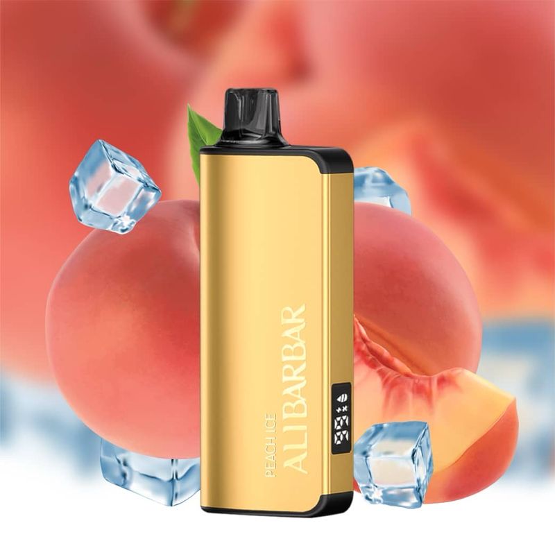 ALIBARBAR INGOT 9000 Puffs- Peach lce | Ship from Australia（Warehouse A3！）