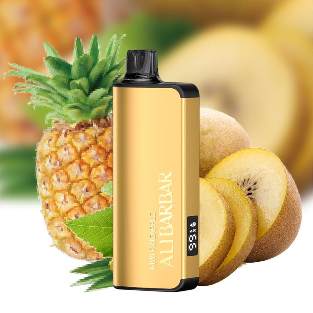ALIBARBAR INGOT 9000 Puffs -Kiwi Pineapple | Ship from Australia（Warehouse A3！）
