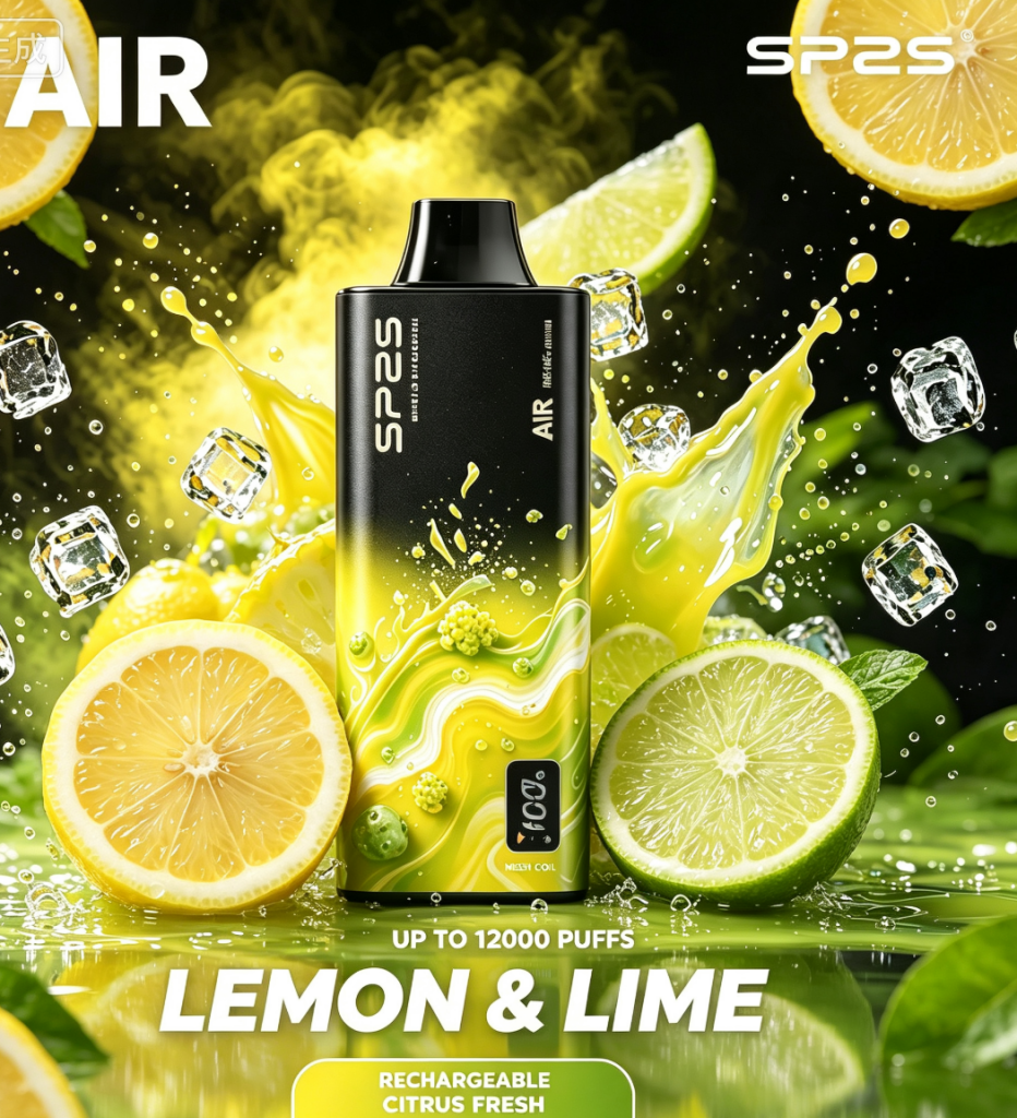 SP2S AIR 12000 DISPOSABLE- Lemon and lime |Australia(hg1)