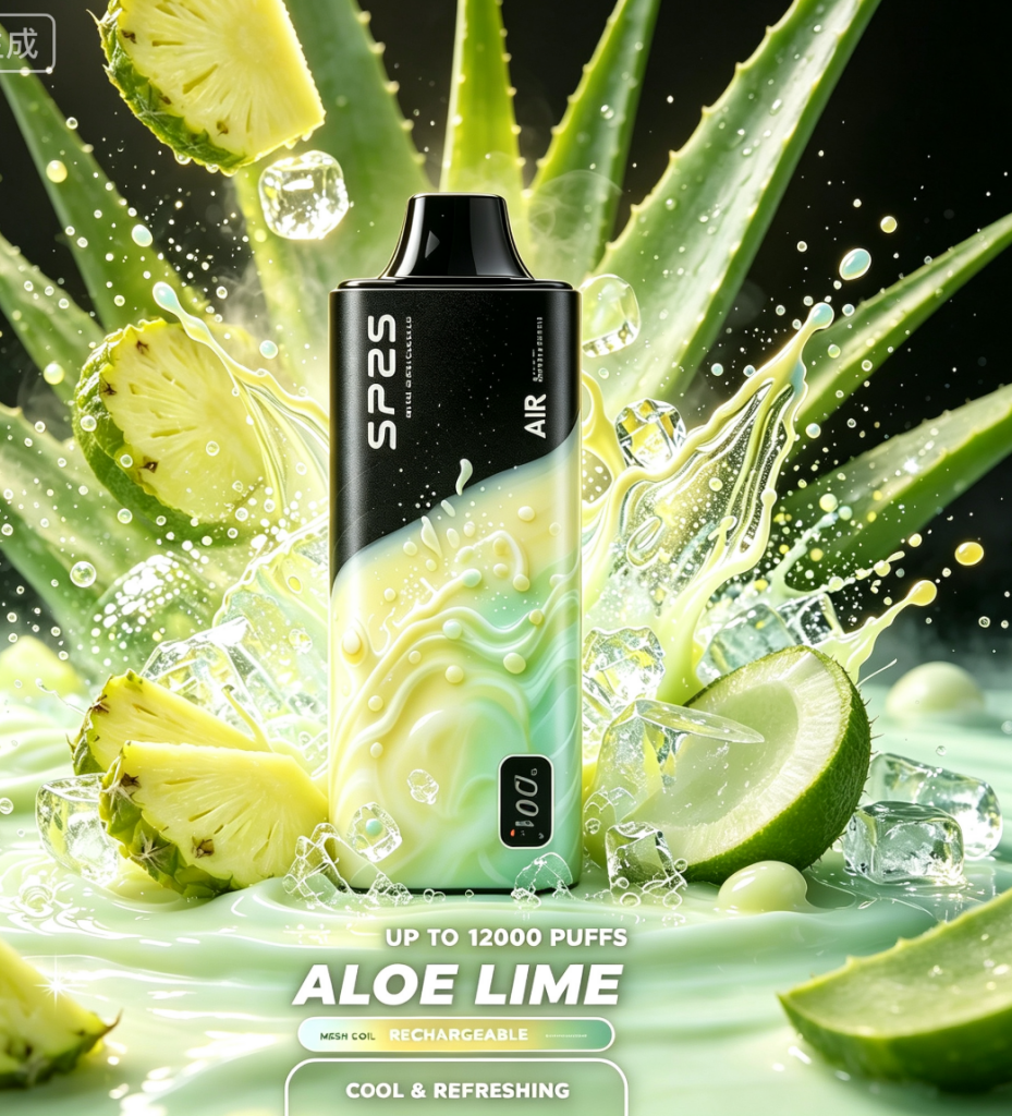 SP2S AIR 12000 DISPOSABLE-Aloe lime|Australia(hg1)